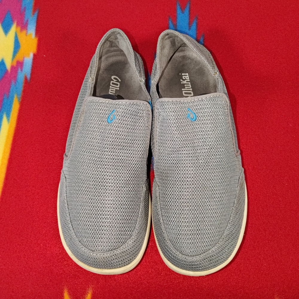 Olukai Nohea Mesh Boy's Slip-On Shoes US B5 EUR 37